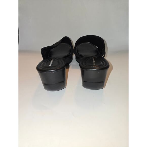 Montego Bay Club Black Sherry Mules size 9M NIB - Picture 4 of 9